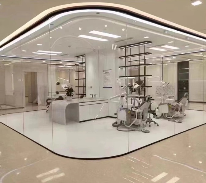 kính cường lực cong hiện đại