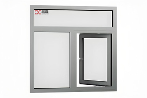 Cách nhiệt, cửa sổ chống cháy bằng thủy tinh chống cháy được cách nhiệt với kẹp dây chống lại tác động của cơn bão