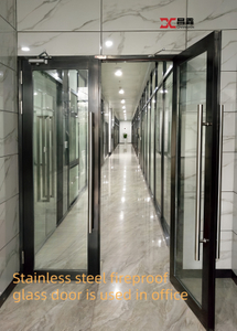 Cửa chống cháy kính inox
