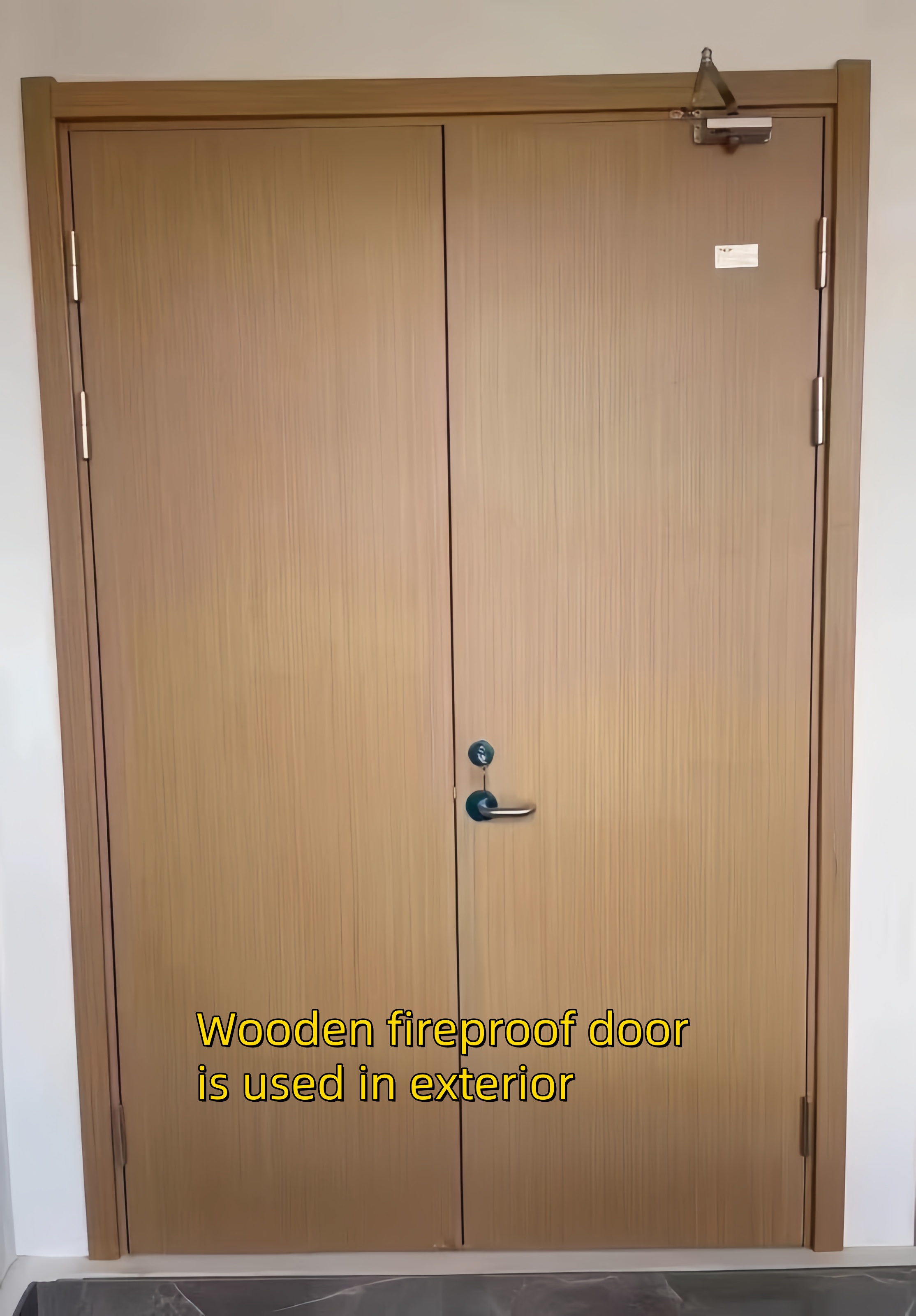 Cửa chống cháy gỗ chất lượng cao