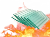 Một mảnh thủy tinh Fireproof